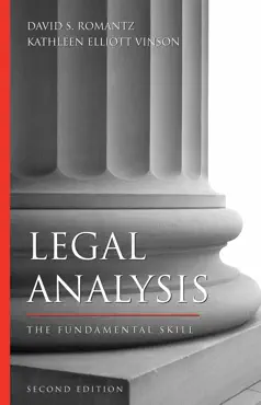 legal analysis, second edition book cover image