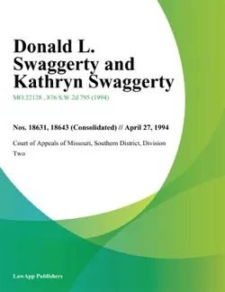 donald l. swaggerty and kathryn swaggerty book cover image