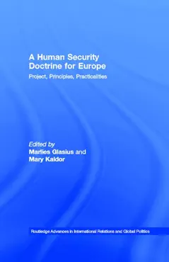 a human security doctrine for europe imagen de la portada del libro