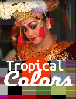 tropical colors book cover image