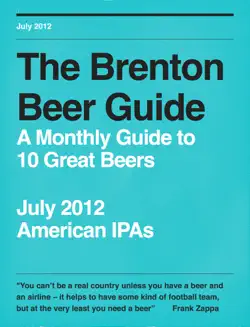 the brenton beer guide book cover image