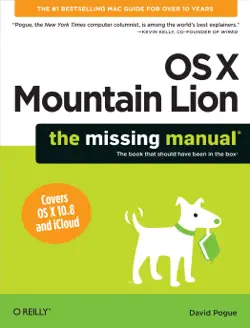 os x mountain lion: the missing manual book cover image