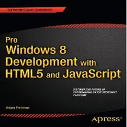 pro windows 8 development with html5 and javascript book cover image