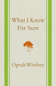 what i know for sure book cover image