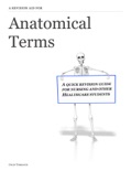 Anatomical Terms book summary, reviews and download