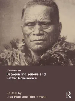 between indigenous and settler governance book cover image