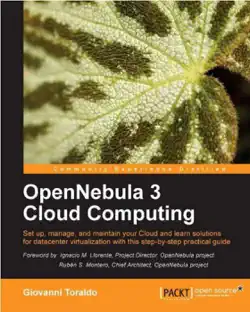 opennebula 3 cloud computing imagen de la portada del libro