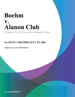 boehm v. alanon club book cover image