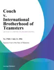 Couch v. International Brotherhood of Teamsters synopsis, comments