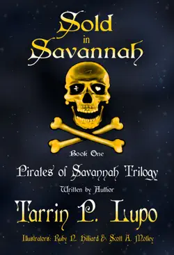 pirates of savannah trilogy: book one, sold in savannah - young adult action adventure historical fiction book cover image