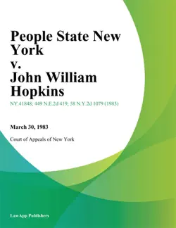people state new york v. john william hopkins book cover image