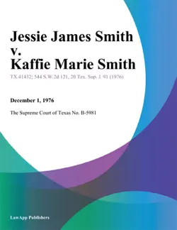 jessie james smith v. kaffie marie smith book cover image