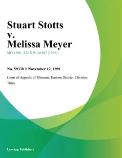 stuart stotts v. melissa meyer book cover image