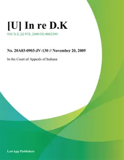 in re d.k. book cover image