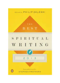 the best spiritual writing 2013 book cover image
