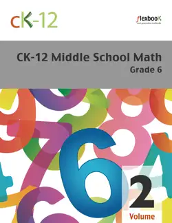 ck-12 middle school math - grade 6, volume 2 of 2 book cover image