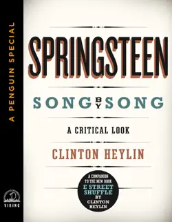 springsteen song by song book cover image