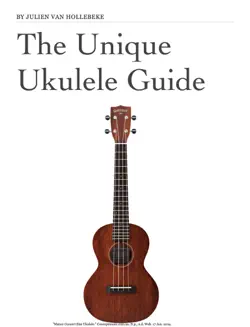 the unique ukulele guide book cover image