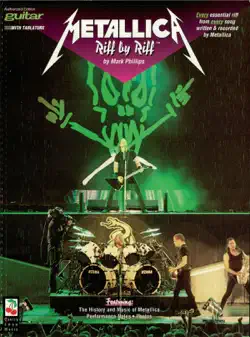 metallica - riff by riff - guitar book cover image