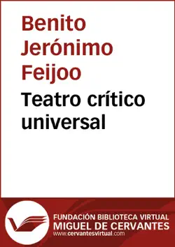 teatro crítico universal imagen de la portada del libro