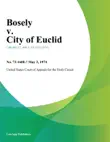 Bosely v. City of Euclid synopsis, comments