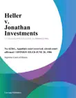 Heller v. Jonathan Investments synopsis, comments