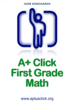 a+ click first grade math book cover image