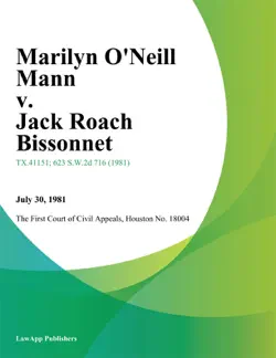 marilyn oneill mann v. jack roach bissonnet book cover image