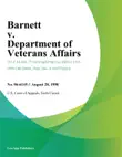 Barnett V. Department Of Veterans Affairs synopsis, comments