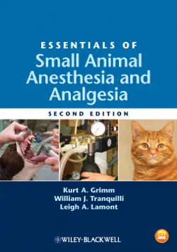 essentials of small animal anesthesia and analgesia book cover image