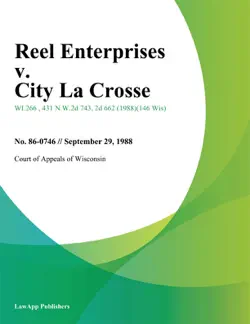 reel enterprises v. city la crosse book cover image