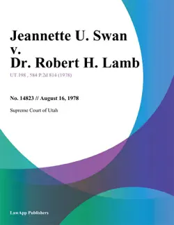 jeannette u. swan v. dr. robert h. lamb book cover image