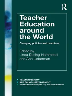 teacher education around the world book cover image