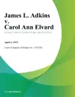 James L. Adkins v. Carol Ann Elvard sinopsis y comentarios