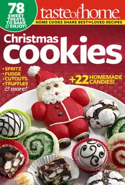 taste of home christmas cookies book cover image