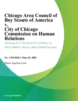 chicago area council of boy scouts of america v. city of chicago commission on human relations book cover image