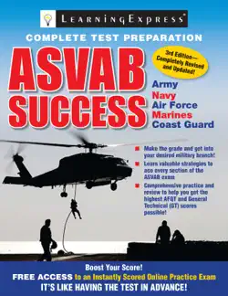 asvab success book cover image