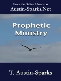 prophetic ministry book cover image
