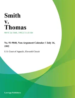 smith v. thomas book cover image