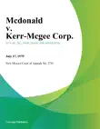 Mcdonald v. Kerr-Mcgee Corp. synopsis, comments
