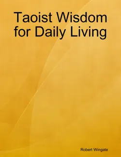 taoist wisdom for daily living book cover image
