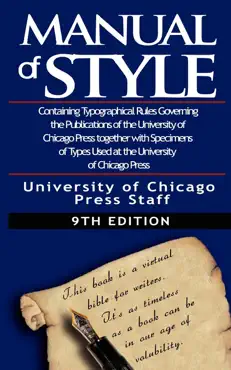 the chicago manual of style by university book cover image