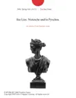 Ilse/Lies: Nietzsche and/in Pynchon. sinopsis y comentarios