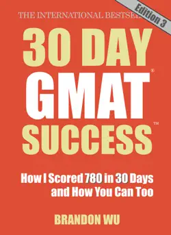 30 day gmat success edition 3 book cover image