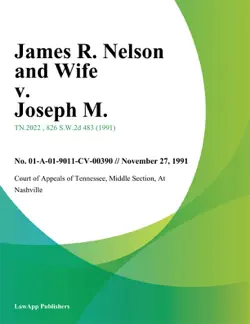 james r. nelson and wife v. joseph m. book cover image