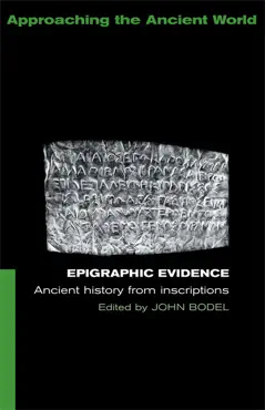 epigraphic evidence book cover image