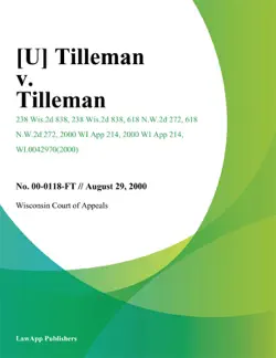 tilleman v. tilleman imagen de la portada del libro