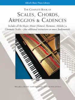 scales, chords, arpeggios & cadences - complete book book cover image