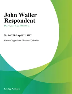 john waller respondent book cover image