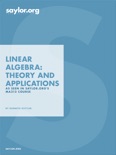 Linear Algebra: Theory and Applications book summary, reviews and download